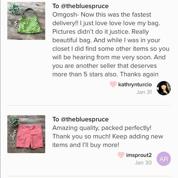 Buy with Confidence! Check out my love notes! - Picture 9 of 16